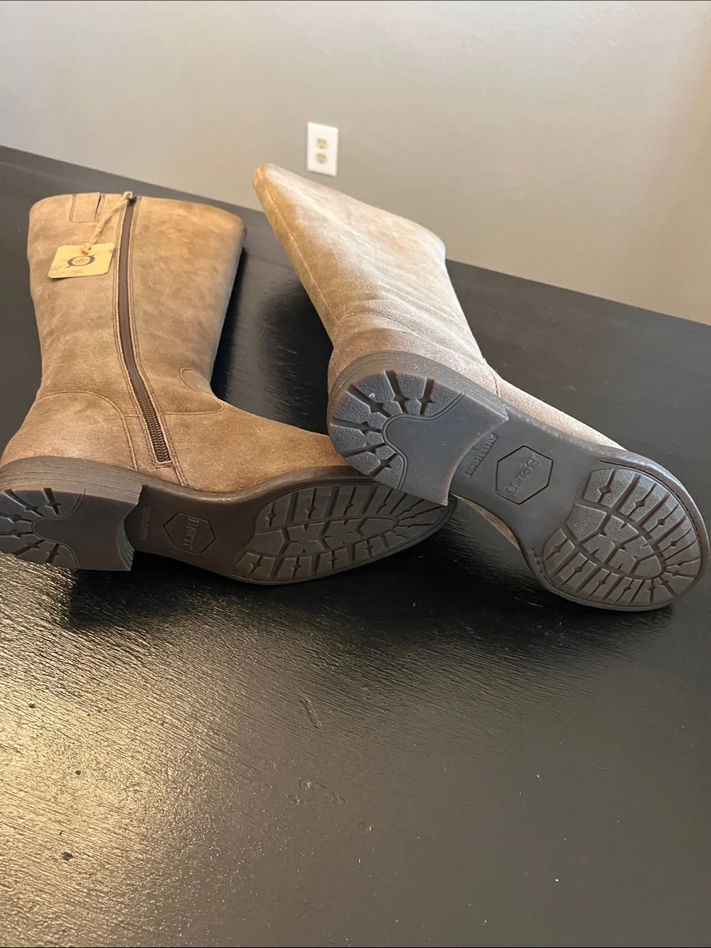 Born Women's Tall Suede Riding Boots -  Sz 10 NWT